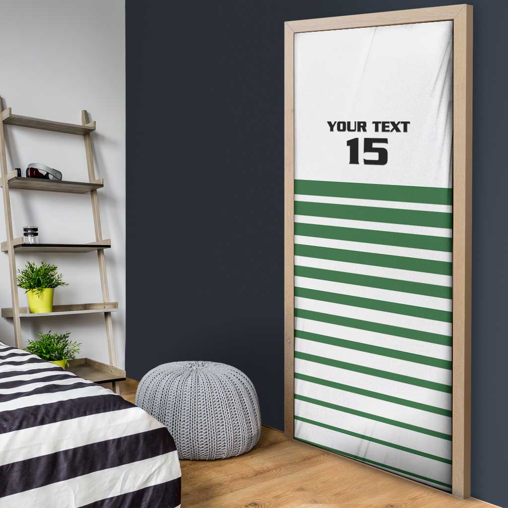 Zimbabwe Rugby Sevens Custom Door Cover Go Cheetahs Go