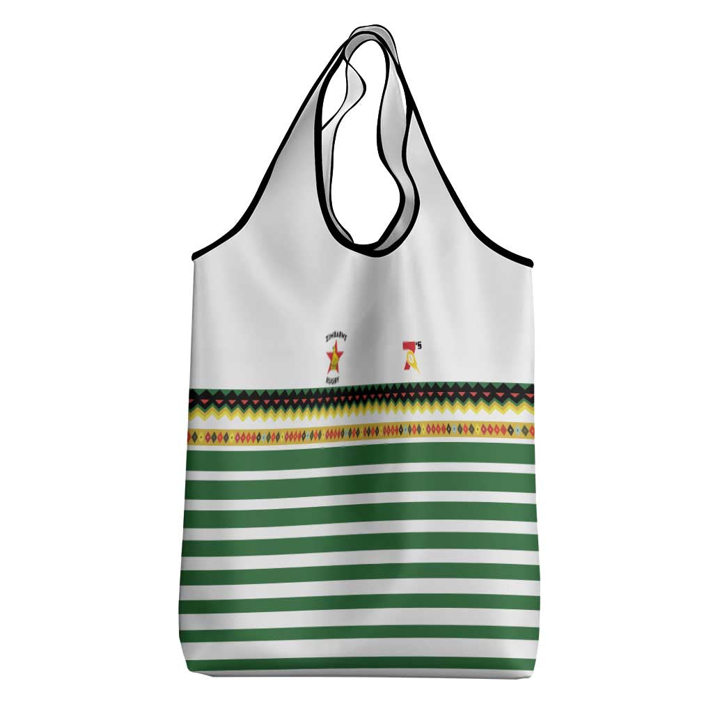 Zimbabwe Rugby Sevens Grocery Bag Go Cheetahs - African Pride