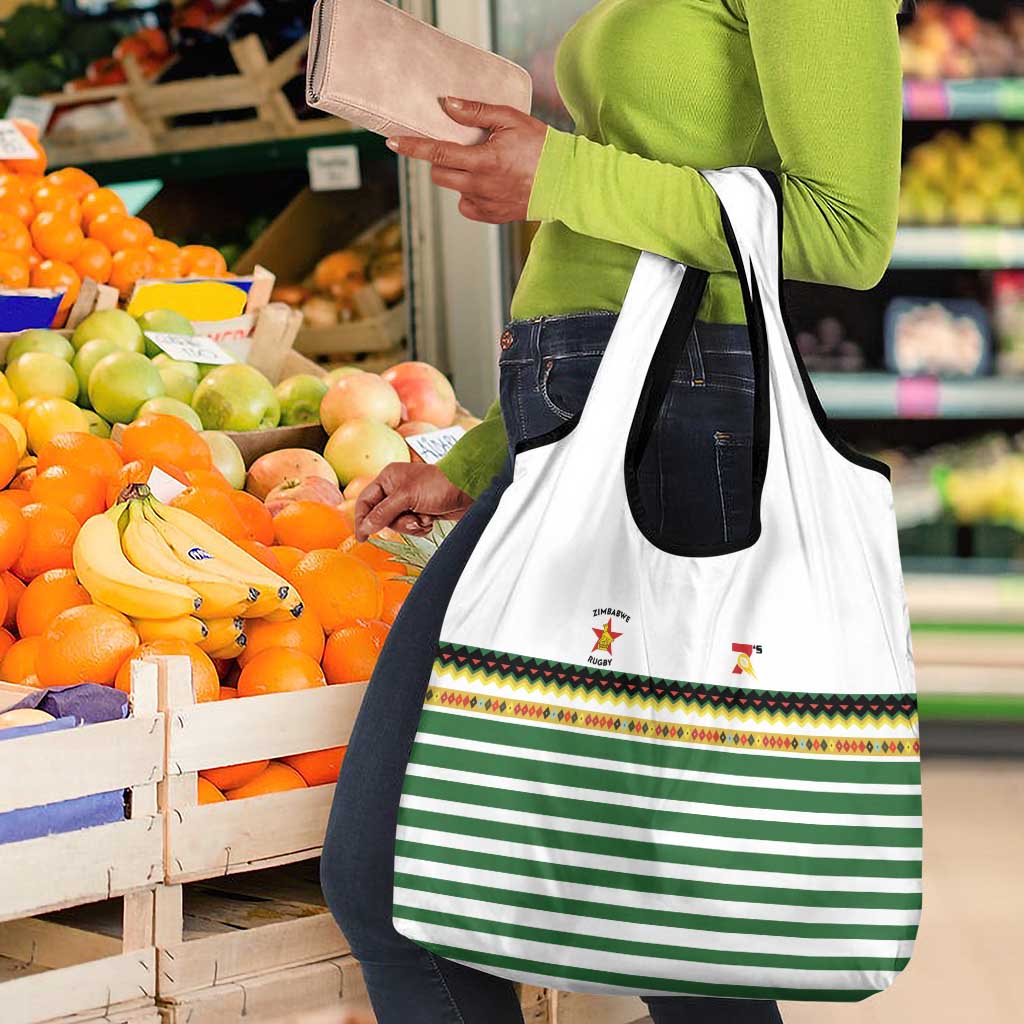 Zimbabwe Rugby Sevens Grocery Bag Go Cheetahs - African Pride
