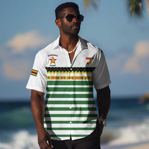 Zimbabwe Rugby Sevens Custom Hawaiian Shirt Go Cheetahs - African Pride