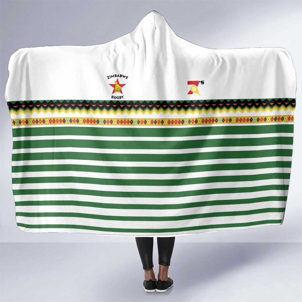 Zimbabwe Rugby Sevens Hooded Blanket Go Cheetahs - African Pride