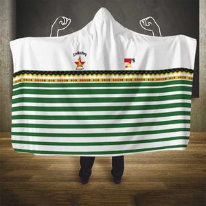 Zimbabwe Rugby Sevens Hooded Blanket Go Cheetahs - African Pride