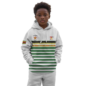 Zimbabwe Rugby Sevens Custom Kid Hoodie Go Cheetahs - African Pride