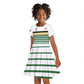 Zimbabwe Rugby Sevens Custom Kid Short Sleeve Dress Go Cheetahs - African Pride