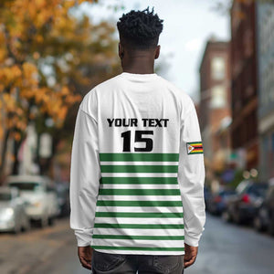Zimbabwe Rugby Sevens Custom Long Sleeve Shirt Go Cheetahs - African Pride