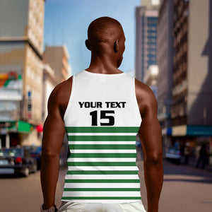Zimbabwe Rugby Sevens Custom Men Tank Top Go Cheetahs - African Pride