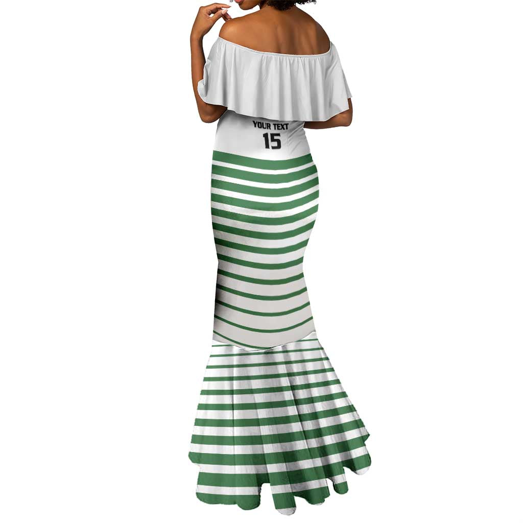 Zimbabwe Rugby Sevens Custom Mermaid Dress Go Cheetahs - African Pride