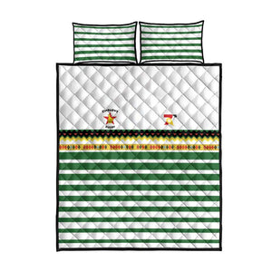 Zimbabwe Rugby Sevens Quilt Bed Set Go Cheetahs - African Pride