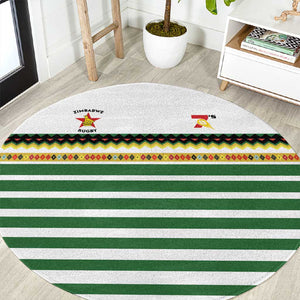 Zimbabwe Rugby Sevens Round Carpet Go Cheetahs - African Pride