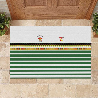 Zimbabwe Rugby Sevens Rubber Doormat Go Cheetahs - African Pride