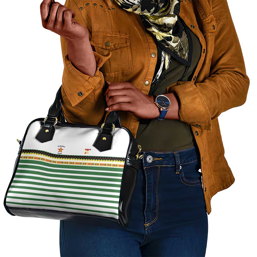 Zimbabwe Rugby Sevens Shoulder Handbag Go Cheetahs - African Pride