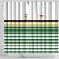 Zimbabwe Rugby Sevens Shower Curtain Go Cheetahs - African Pride