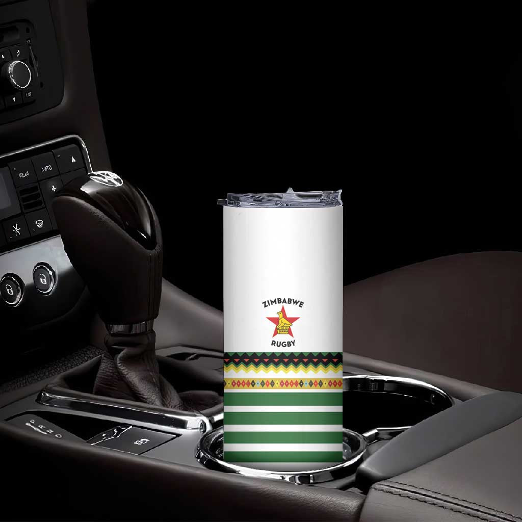 Zimbabwe Rugby Sevens Skinny Tumbler Go Cheetahs - African Pride