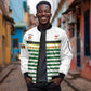 Zimbabwe Rugby Sevens Custom Sleeve Zip Bomber Jacket Go Cheetahs - African Pride