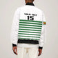 Zimbabwe Rugby Sevens Custom Sleeve Zip Bomber Jacket Go Cheetahs - African Pride