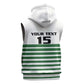 Zimbabwe Rugby Sevens Custom Sleeveless Zip Hoodie Go Cheetahs - African Pride