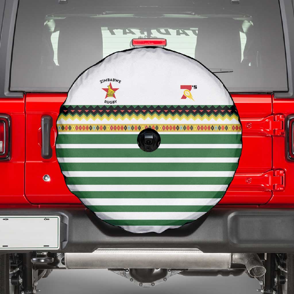 Zimbabwe Rugby Sevens Spare Tire Cover Go Cheetahs - African Pride