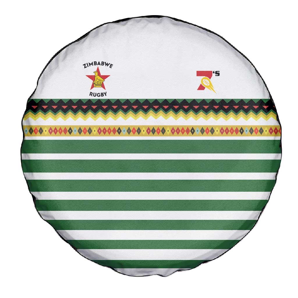 Zimbabwe Rugby Sevens Spare Tire Cover Go Cheetahs - African Pride