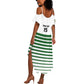 Zimbabwe Rugby Sevens Custom Summer Maxi Dress Go Cheetahs - African Pride
