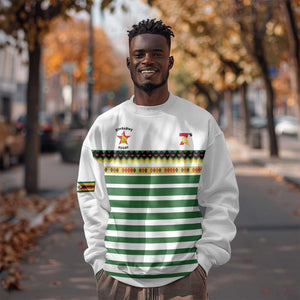 Zimbabwe Rugby Sevens Custom Sweatshirt Go Cheetahs - African Pride