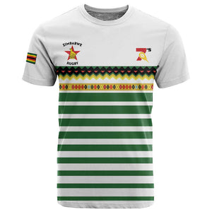 Zimbabwe Rugby Sevens Custom T shirt Go Cheetahs - African Pride