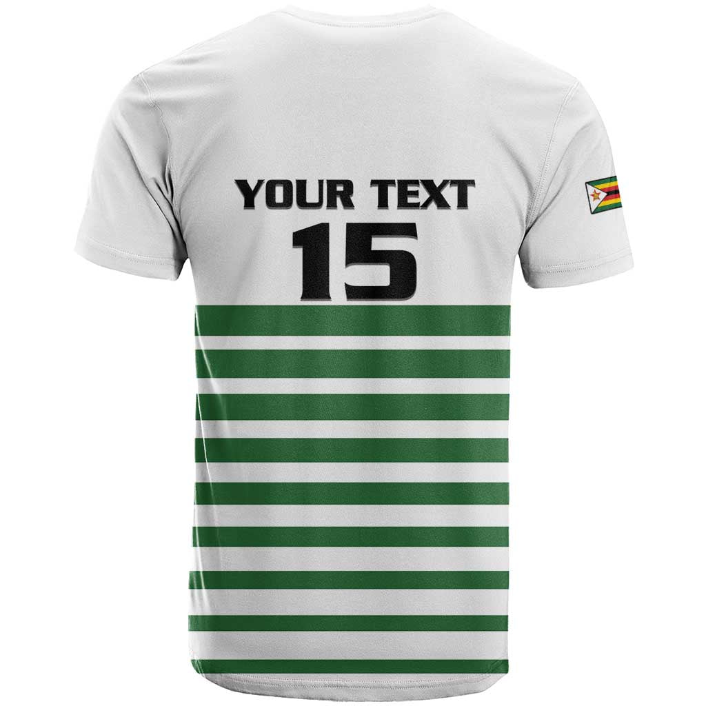 Zimbabwe Rugby Sevens Custom T shirt Go Cheetahs - African Pride