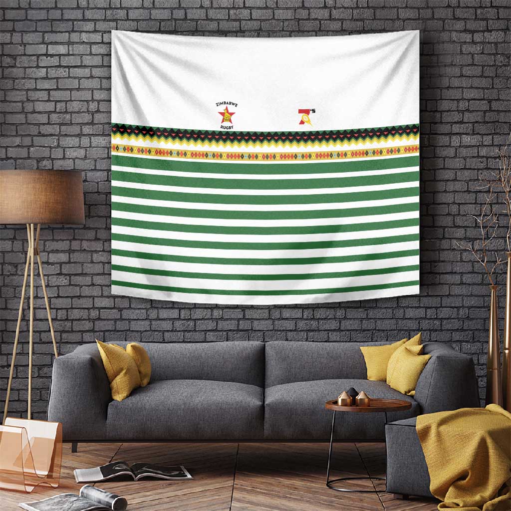 Zimbabwe Rugby Sevens Tapestry Go Cheetahs - African Pride