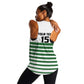 Zimbabwe Rugby Sevens Custom Women Racerback Tank Go Cheetahs - African Pride