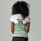 Zimbabwe Rugby Sevens Custom Women V-Neck T-Shirt Go Cheetahs - African Pride