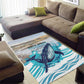 South Africa Whale Hermanus Fest Area Rug - African Pride