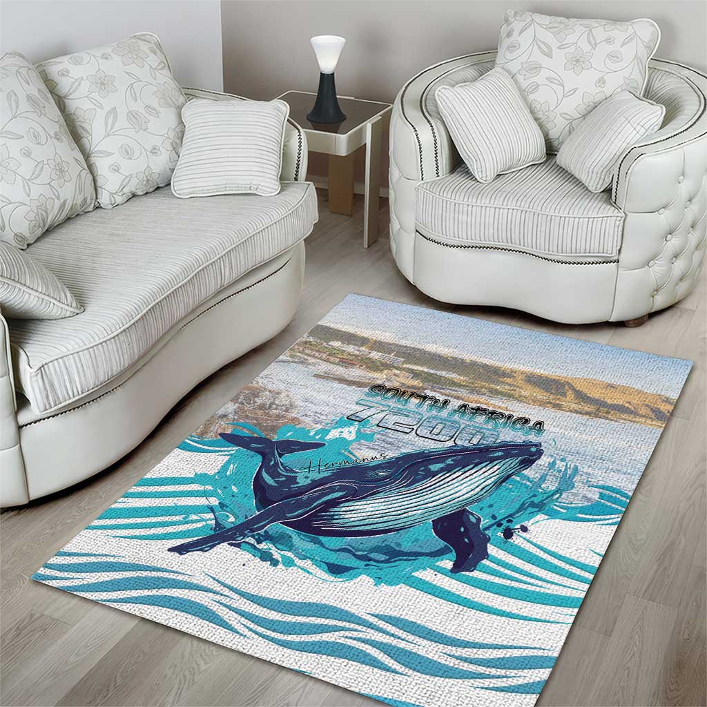 South Africa Whale Hermanus Fest Area Rug - African Pride