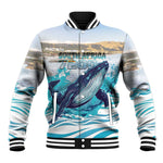 Personalized South Africa Whale Hermanus Fest Baseball Jacket - African Pride