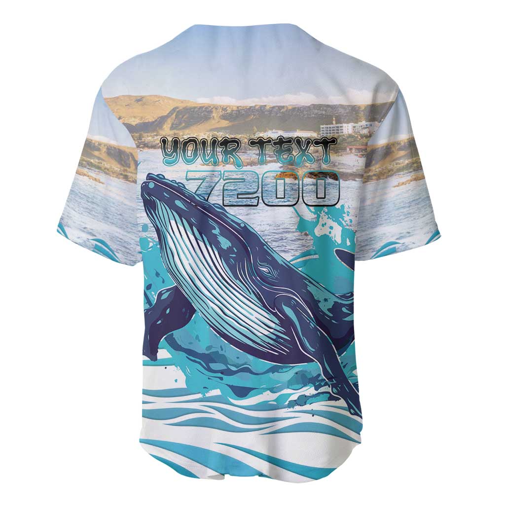 Personalized South Africa Whale Hermanus Fest Baseball Jersey - African Pride