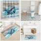 South Africa Whale Bathroom Set Hermanus Fest
