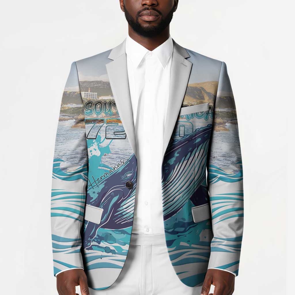 Personalized South Africa Whale Blazer Hermanus Fest