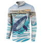 Personalized South Africa Whale Button Sweatshirt Hermanus Fest