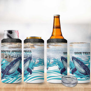 Personalized South Africa Whale Hermanus Fest 4 in 1 Can Cooler Tumbler - African Pride