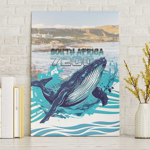 South Africa Whale Hermanus Fest Canvas Wall Art - African Pride