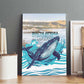 South Africa Whale Hermanus Fest Canvas Wall Art - African Pride