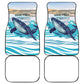 South Africa Whale Hermanus Fest Car Mats - African Pride