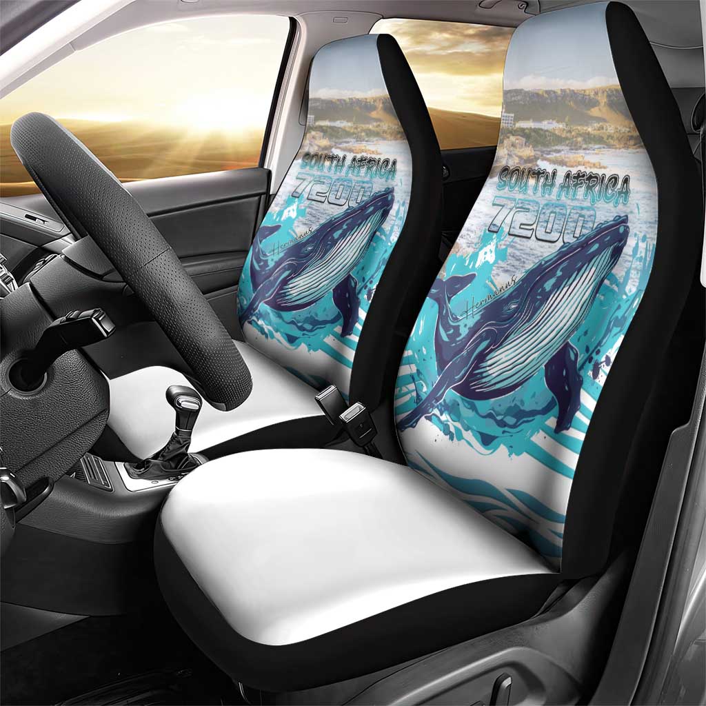 South Africa Whale Hermanus Fest Car Seat Cover - African Pride