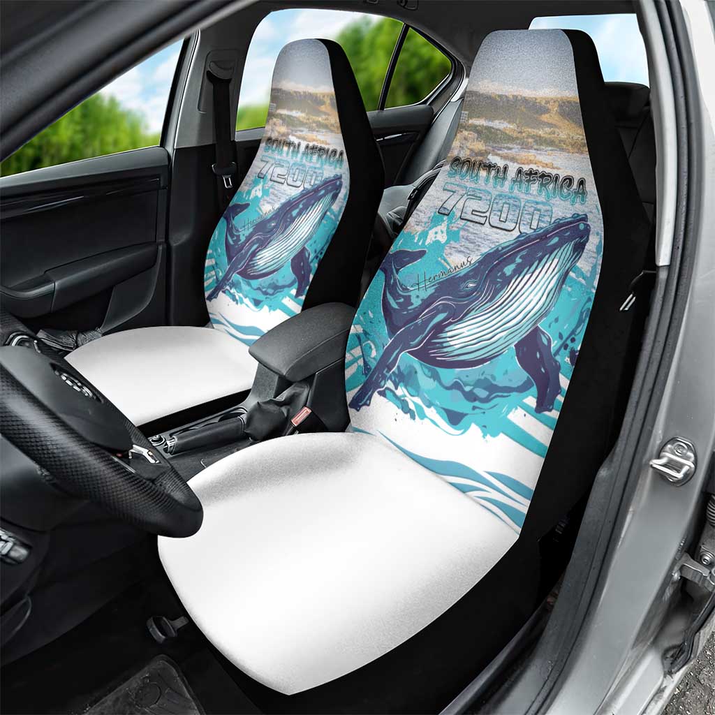 South Africa Whale Hermanus Fest Car Seat Cover - African Pride