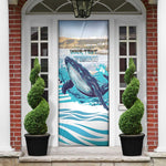 Personalized South Africa Whale Door Cover Hermanus Fest
