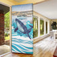 Personalized South Africa Whale Door Cover Hermanus Fest