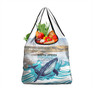 South Africa Whale Hermanus Fest Grocery Bag - African Pride