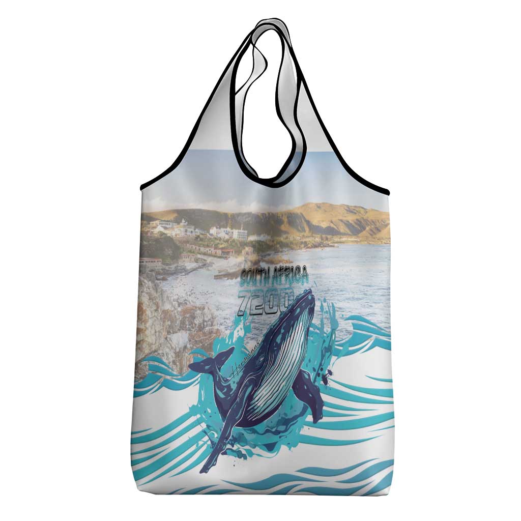 South Africa Whale Hermanus Fest Grocery Bag - African Pride