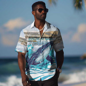 Personalized South Africa Whale Hermanus Fest Hawaiian Shirt - African Pride