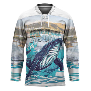 Personalized South Africa Whale Hockey Jersey Hermanus Fest