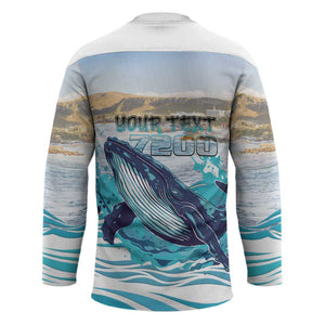 Personalized South Africa Whale Hockey Jersey Hermanus Fest