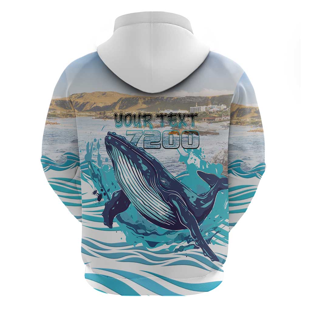 Personalized South Africa Whale Hermanus Fest Hoodie - African Pride